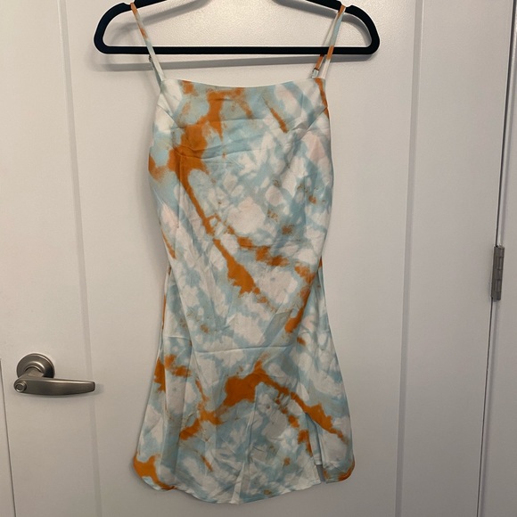 Princess Polly Dresses & Skirts - Princess Polly Atlanta Tie Dye Mint Mini Dress